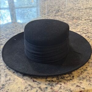 Laura Ashley Black Women's Hat